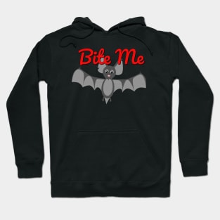 Bite Me Halloween Bat Hoodie